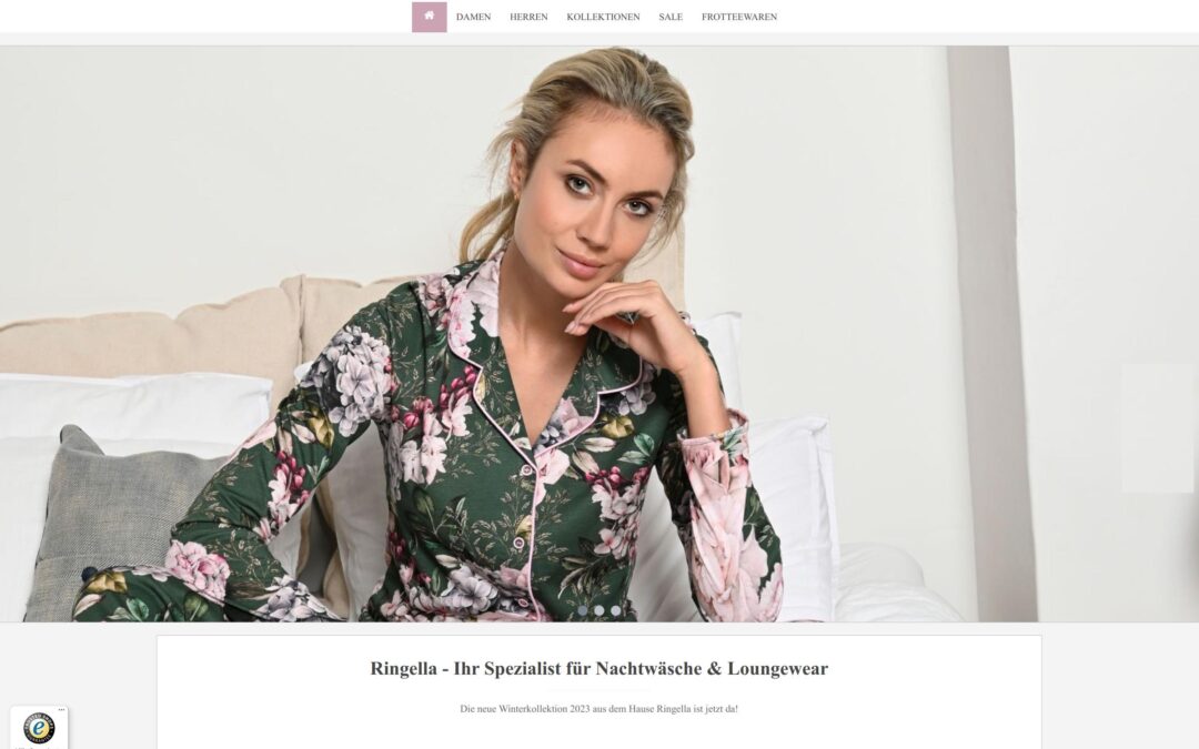 Ringella – Shopware 6 Bekleidungsshop Relaunch